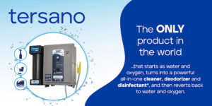 Tersano chemical free cleaning solution