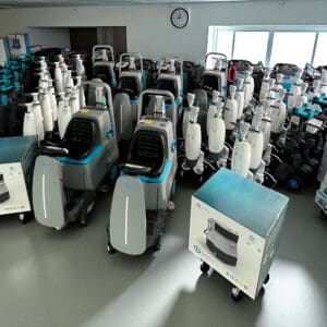 contract fleet mobilisation commercial cleaning machines