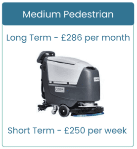 medium pedestrian commercial cleaning machine