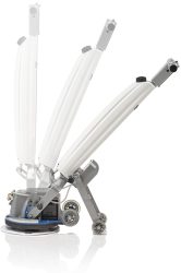 the orbot slim carpet cleaner - battery operated, no cables